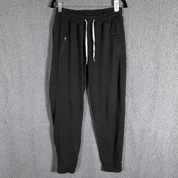 Vuori Ponto Performance Jogger Pants - Men's Size M - Black - Picture 1 of 8